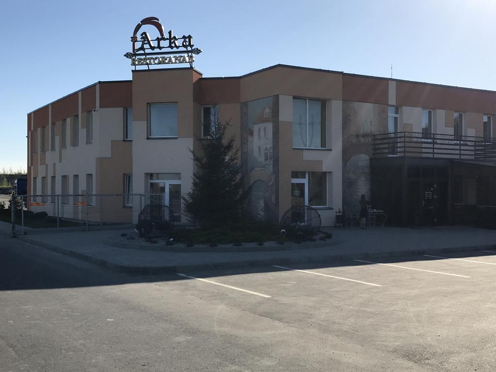 Arka Hotell Mažeikiai Eksteriør bilde